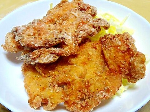 台湾風唐揚げ☆ざくざく大鶏排(ダージーパイ)
